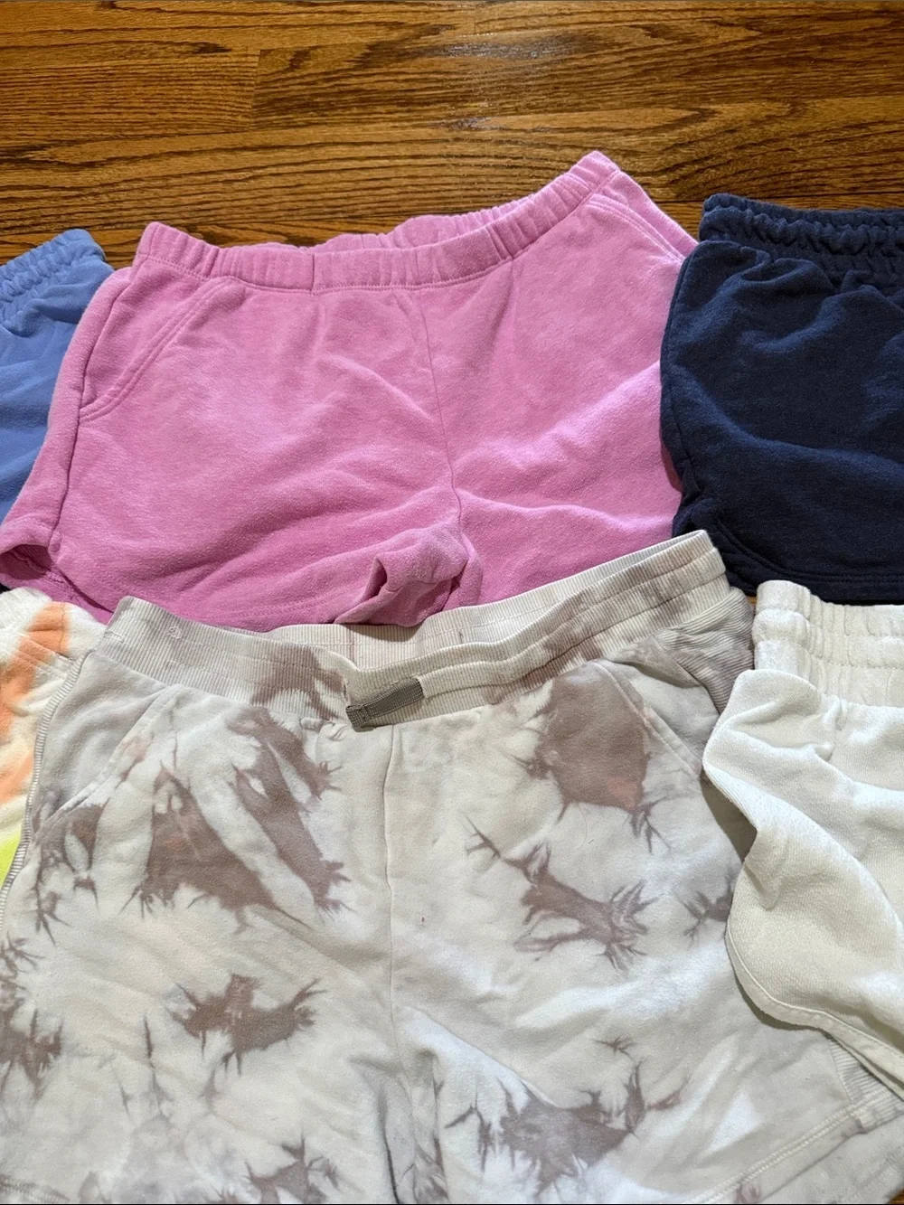 Girls cotton shorts bundle size large (10-12) various brands 8 pairs EUC